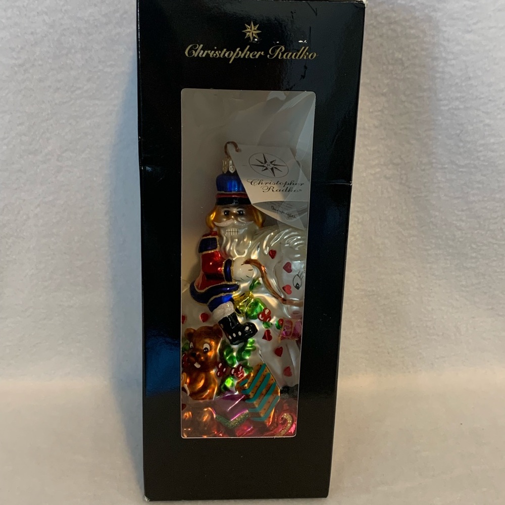 Christopher Radko Rocking Cracker Ornament - Picture 6 of 12